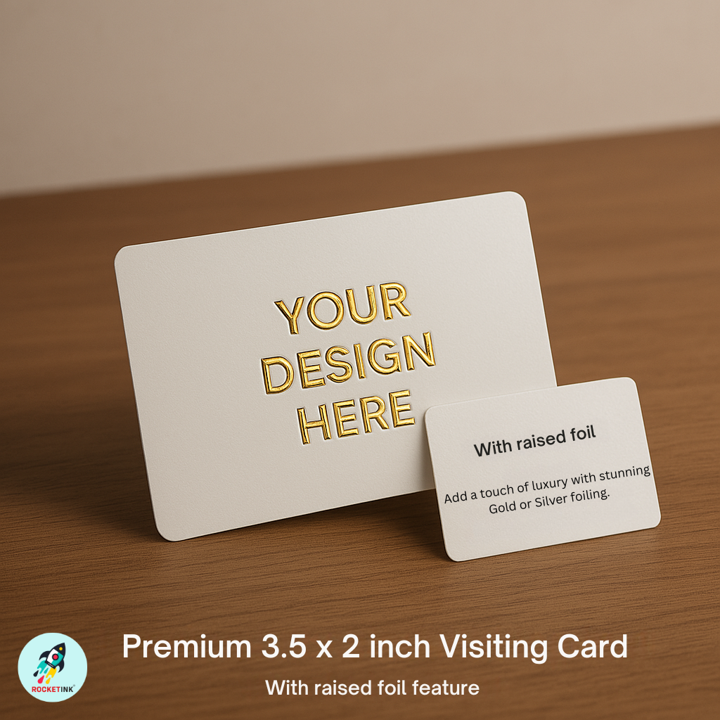 Raised Foil Business Card